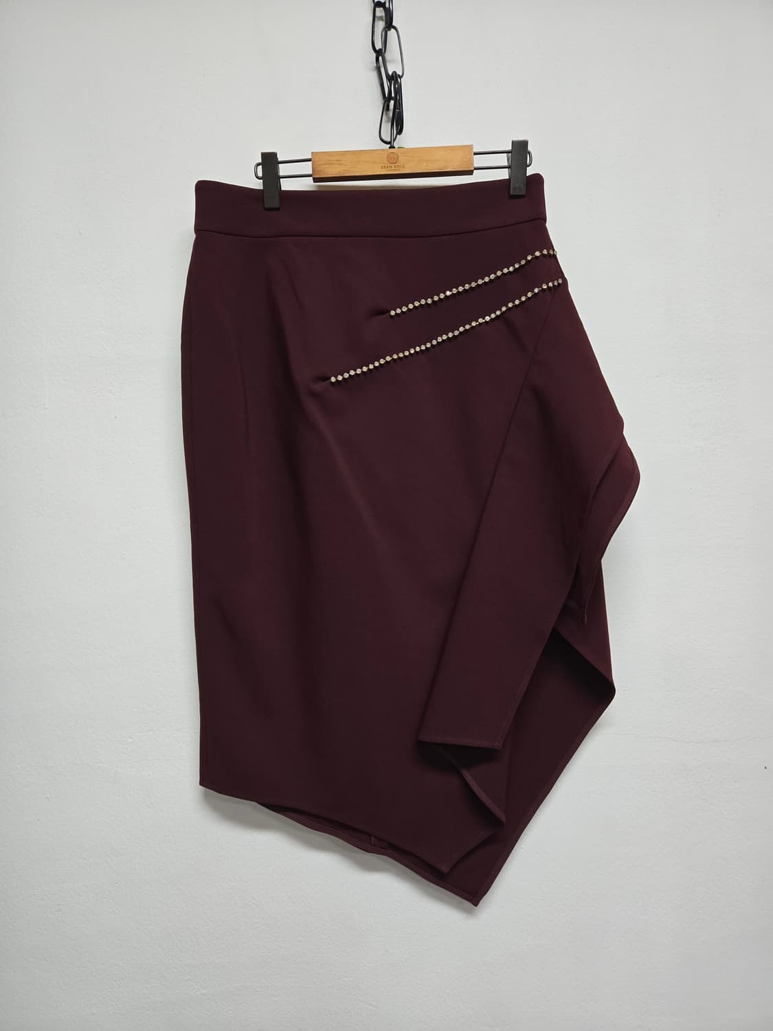 모조에스핀 버건디 스커트 상품이미지8
