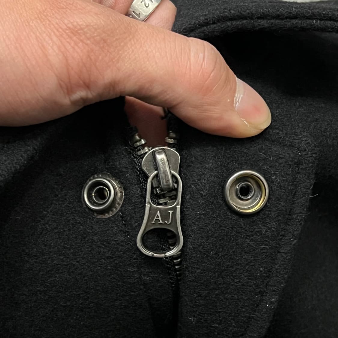  아르마니 진스 미니멀 카라자켓 y14605 상품이미지4