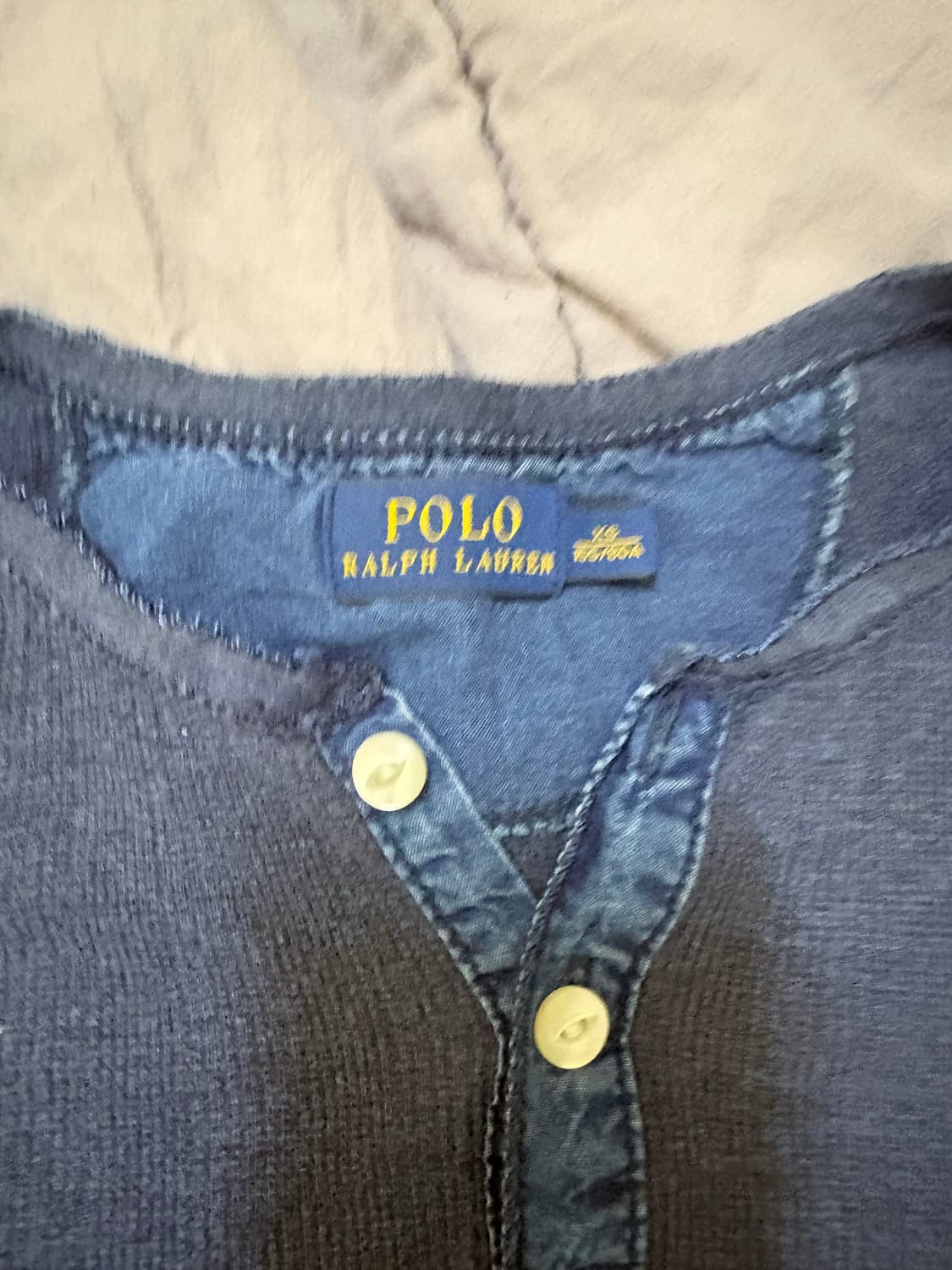 폴로 랄프 로렌 헨리넥 롱슬리브  상품이미지2