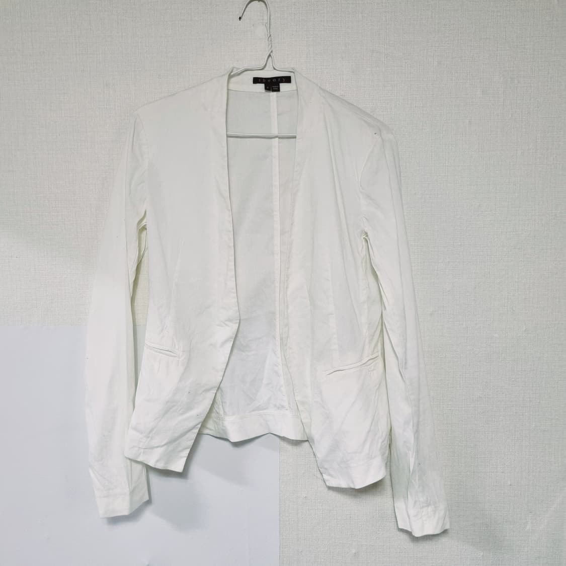 띠어리 정품 마소재 콤비55사이즈 상품이미지1