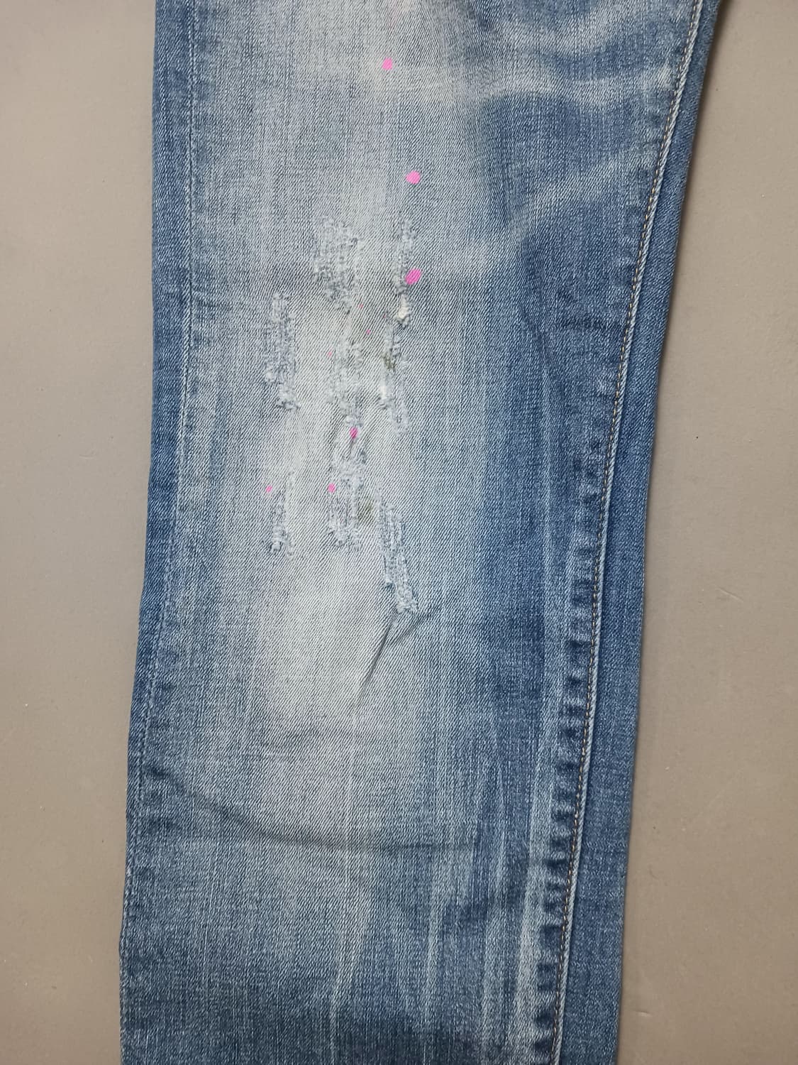 [30] 디스퀘어드2 핑크페인팅 쿨가이진 청바지 상품이미지3