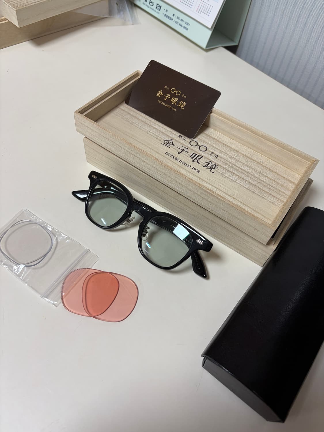 가네코옵티컬 금자안경 ka40 블랙 상품이미지1