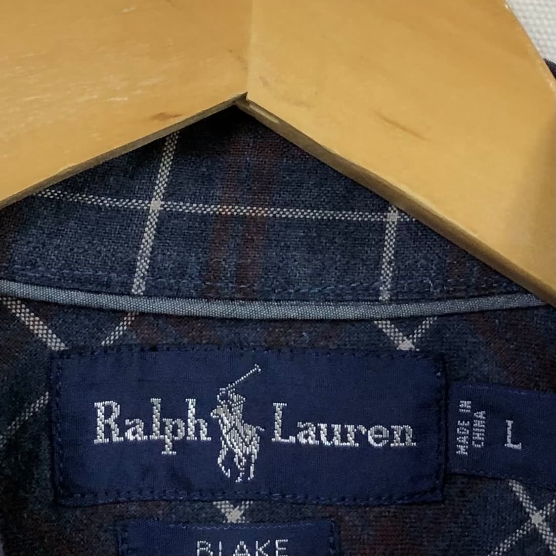 105 폴로 옥스포드 체크 셔츠 상품이미지3