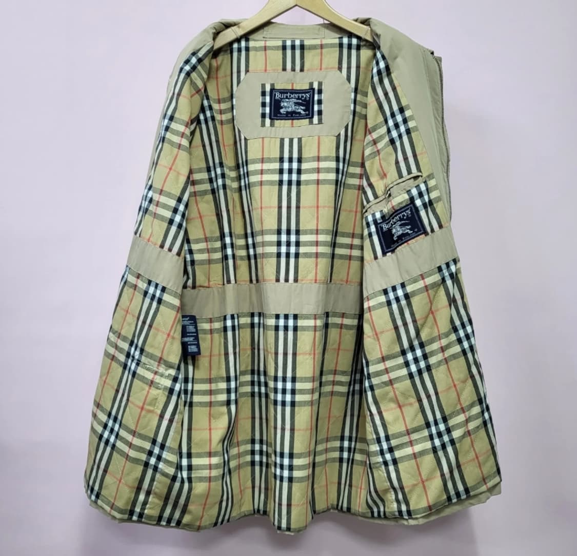 버버리 후드 코트 베이지 105-110 상품이미지4