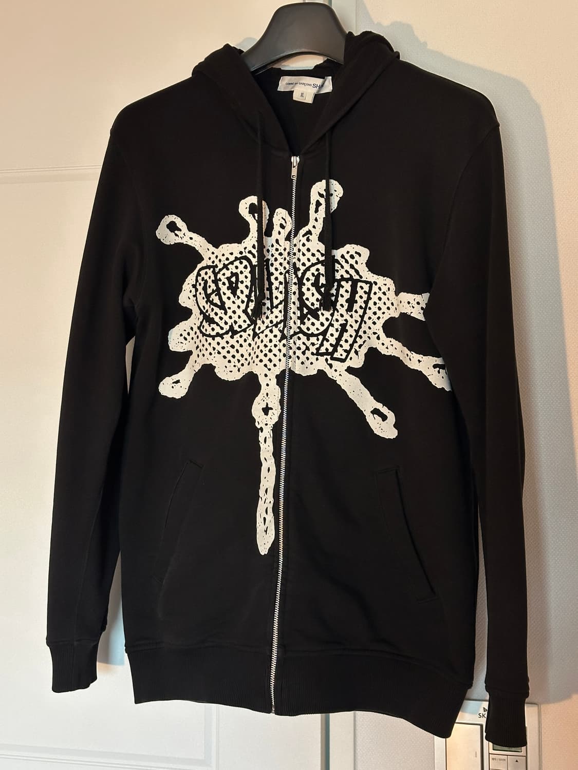 꼼데 셔츠 ) 후드집업 블랙 XL 상품이미지1