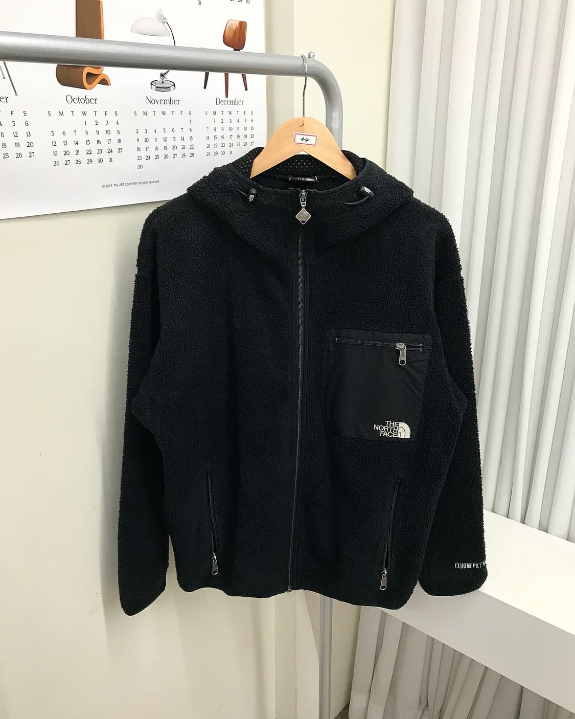 노스페이스 후드 뽀글이 후리스 자켓 상품이미지1