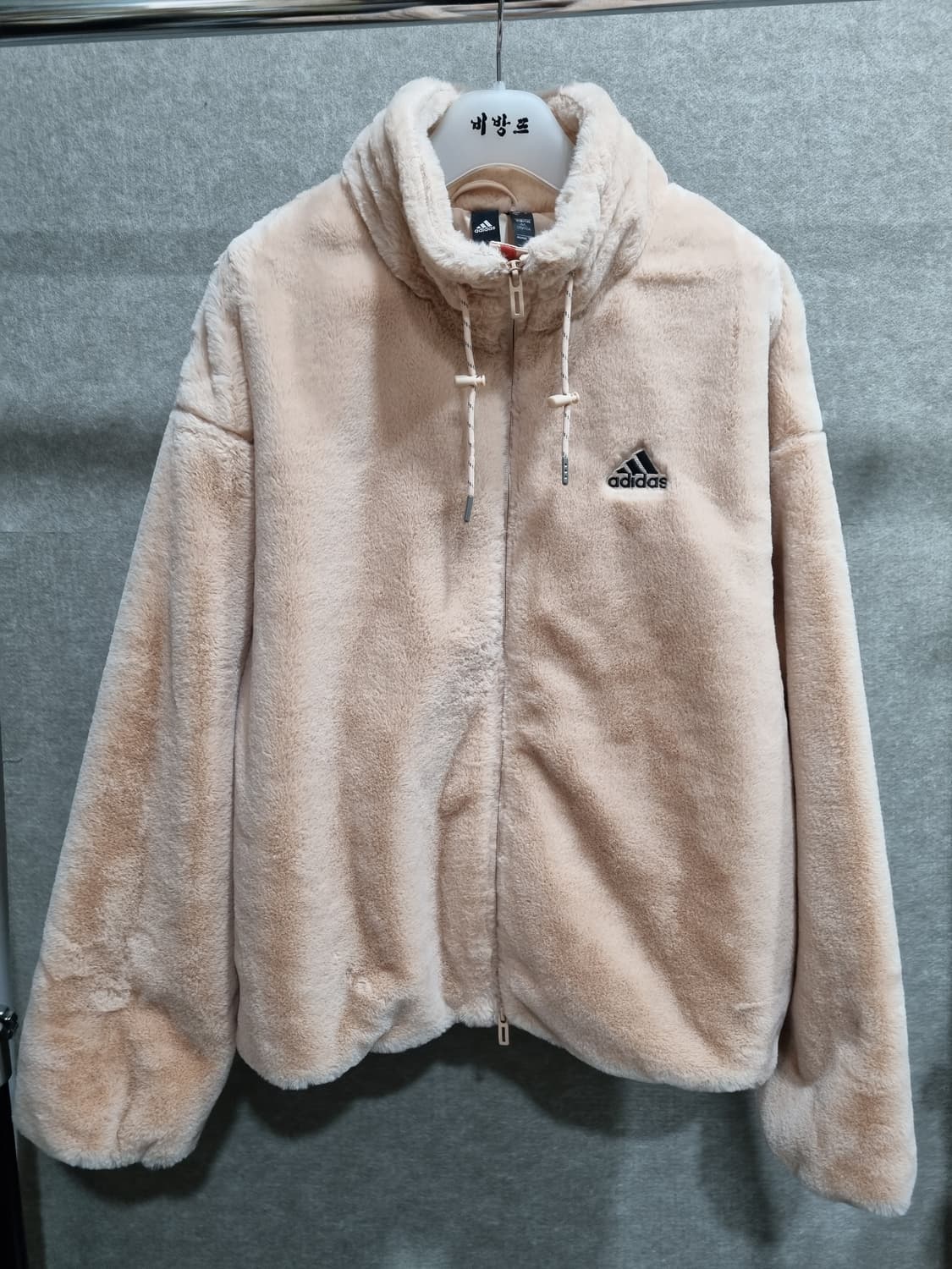 여성 M 아디다스 후리스 점퍼 자켓 상품이미지3