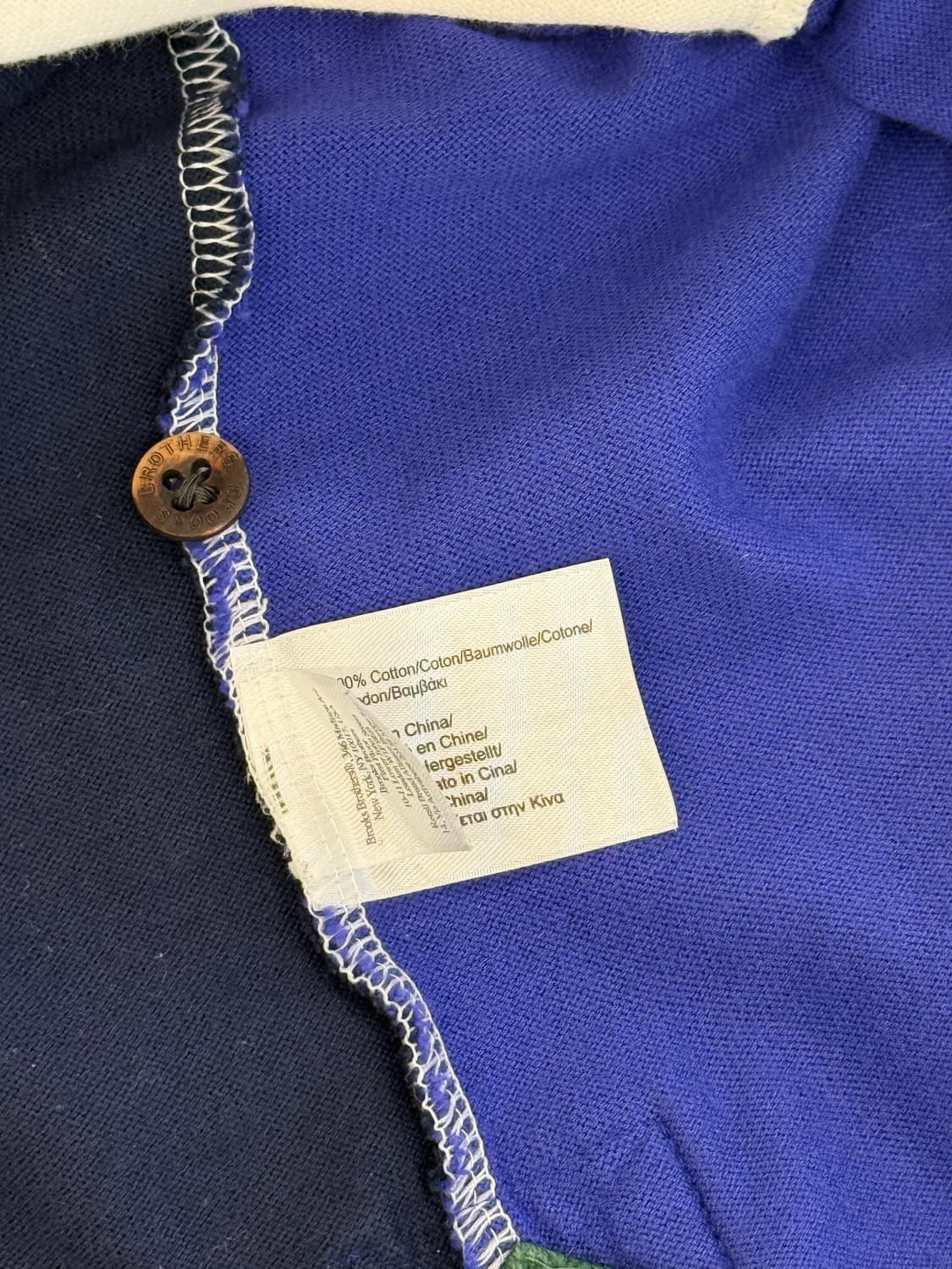 브룩스 브라더스 럭비 카라 티셔츠 XL 상품이미지6