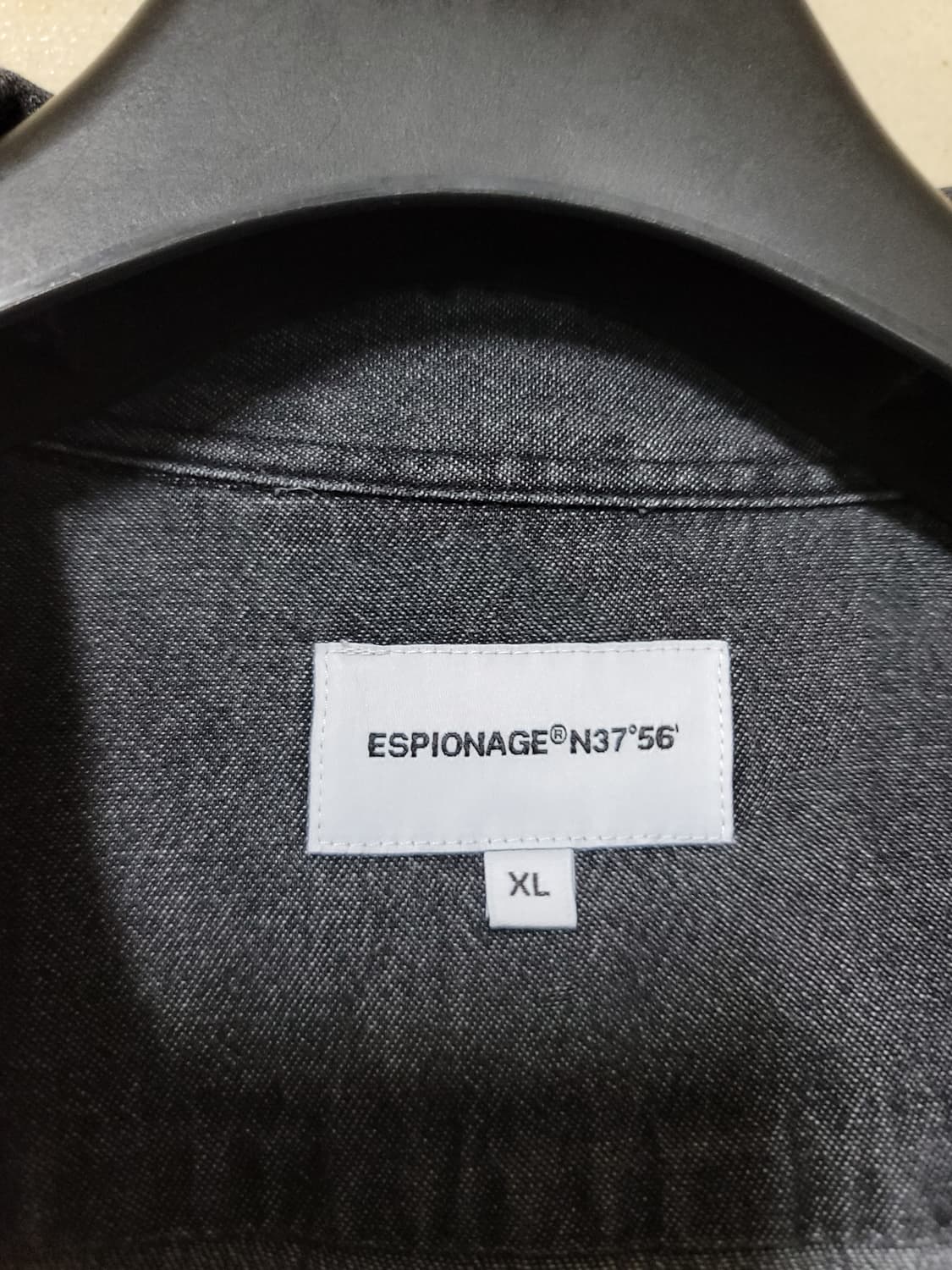 에스피오나지 오버핏 데님 셔츠 상품이미지4