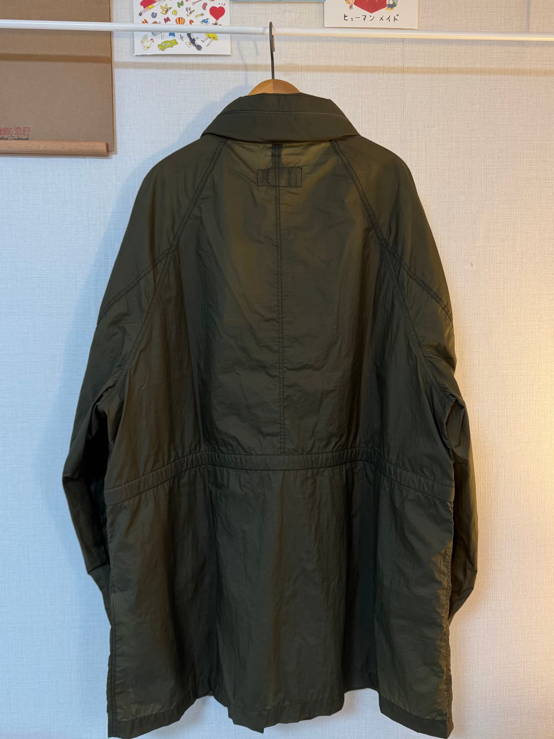 [XL]이스트로그 RAF 라이트 올리브 립스탑 나일론 자켓 상품이미지2
