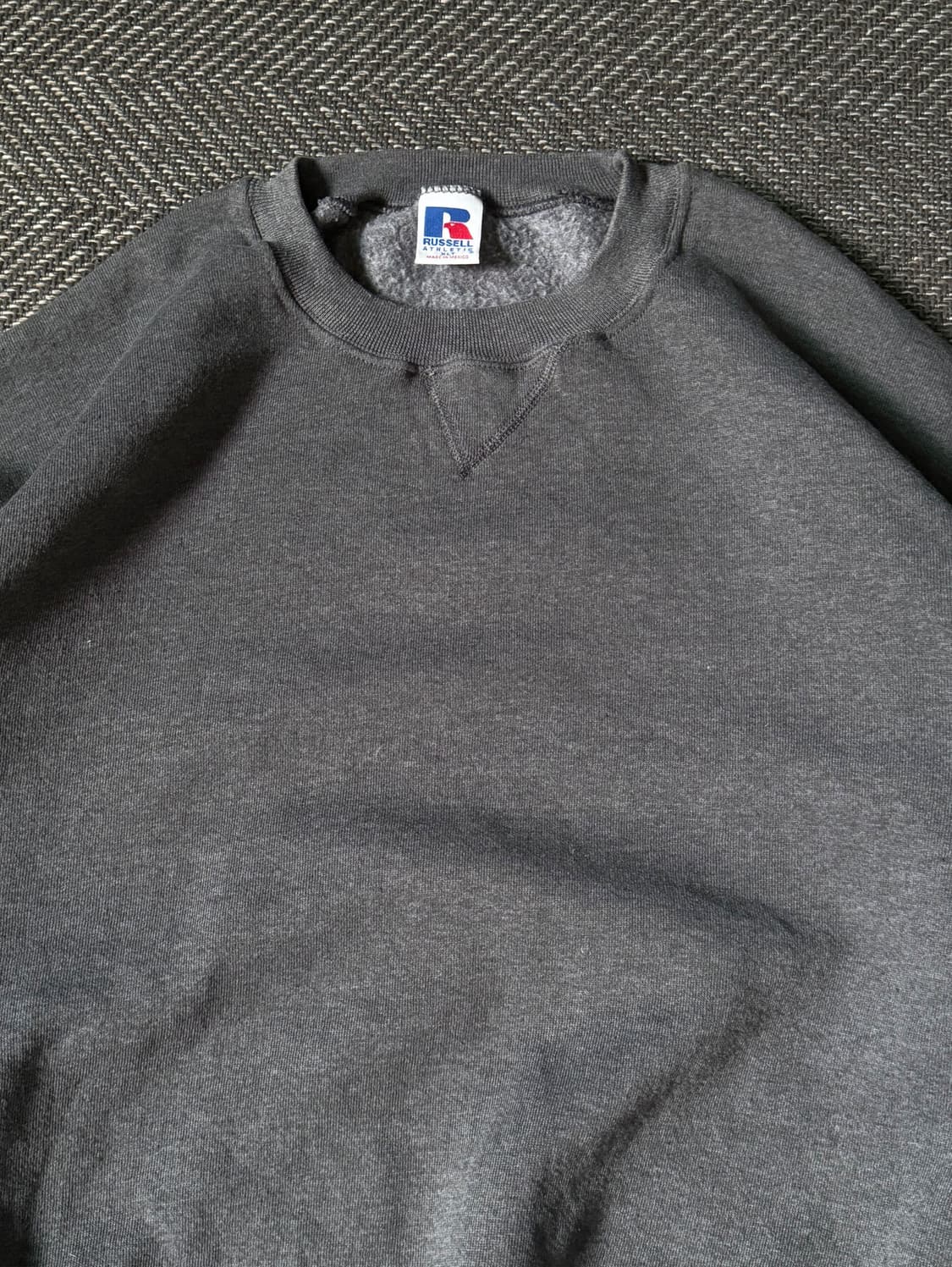 90s 러셀 애슬레틱 블랭크 빈티지 스웻셔츠 (105-110) 상품이미지2