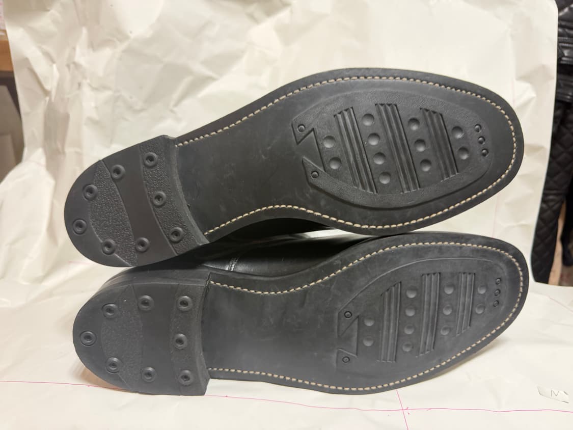 꼼데가르송 옴므플러스 루이스레더 콜라보 더블스트랩 엔지니어 부츠 상품이미지6