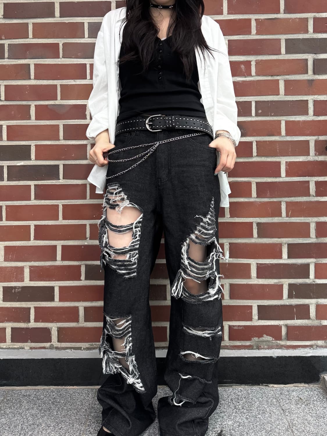 락시크 펑키룩 빈티지 코디세트 상품이미지7