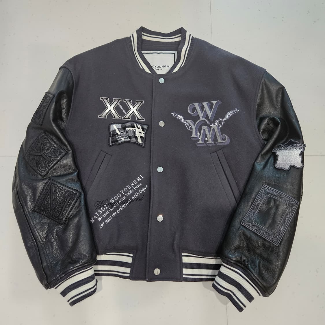 (48)23SS 우영미 바시티 자켓 상품이미지1