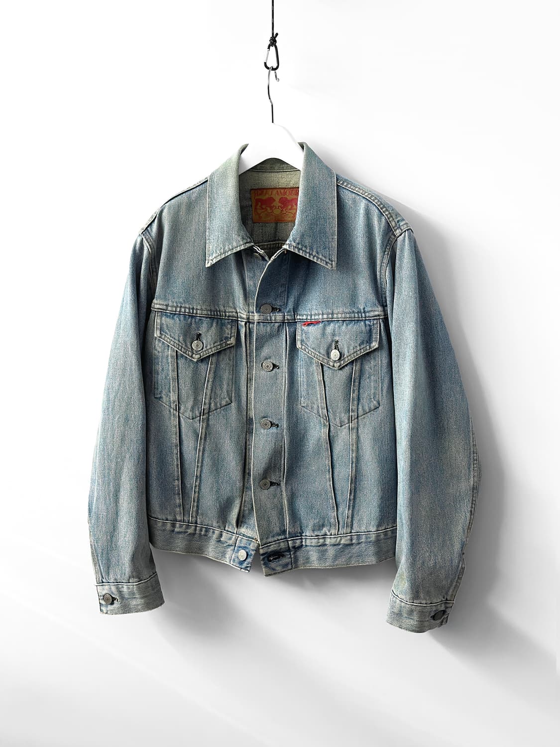 90s RNA lnc. Bras Amour 데님 트러커 자켓 상품이미지1