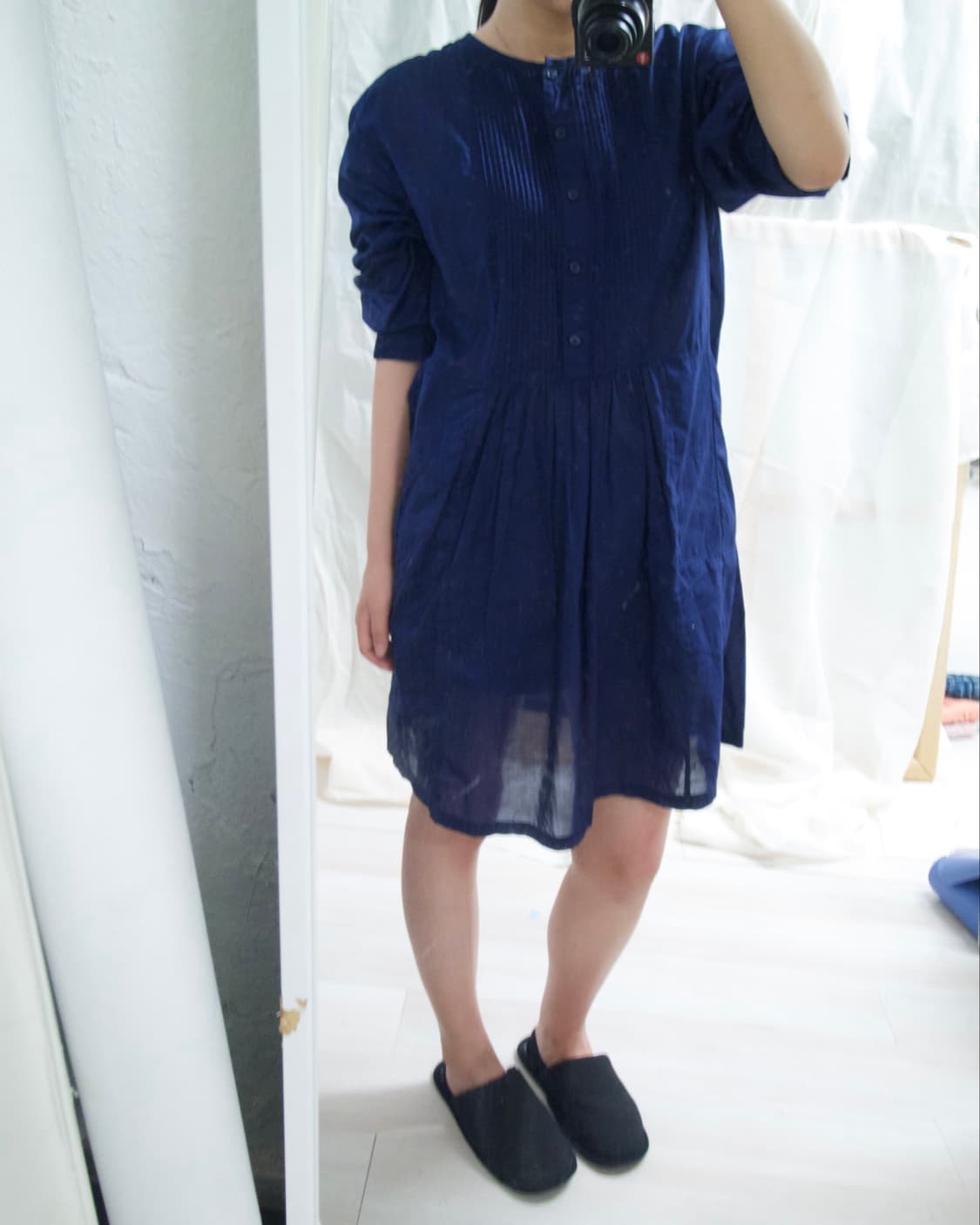 [Uniqlo] ultramarine pintuck cotton dres 상품이미지4