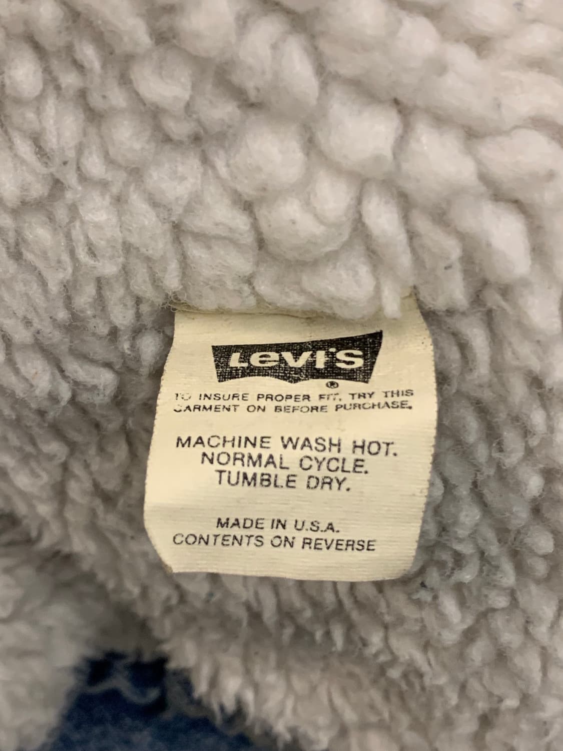 90s made in usa Sherpa 쉐르파 상품이미지3