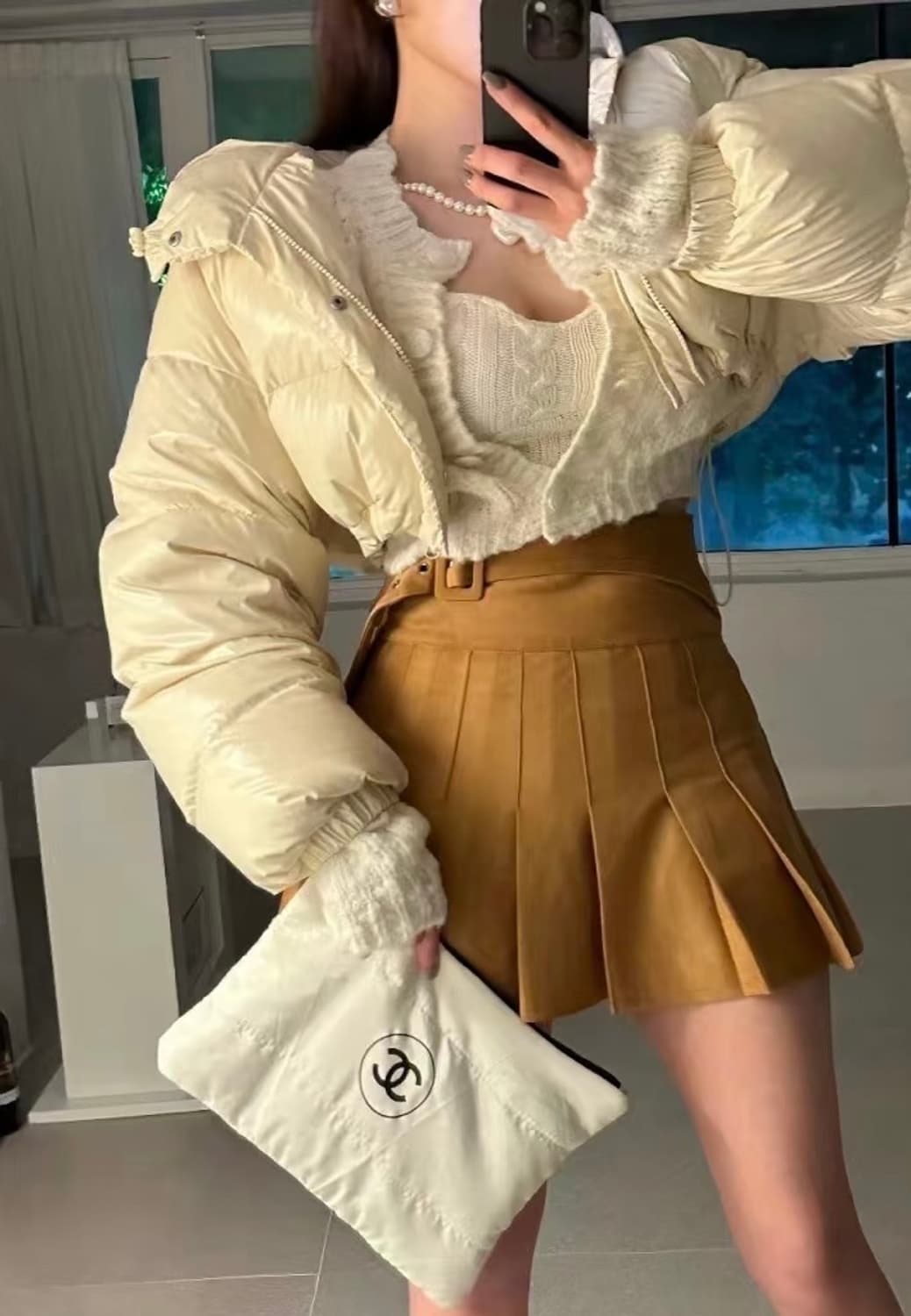 샤넬 뷰티 노벨티 패딩 클러치 상품이미지5