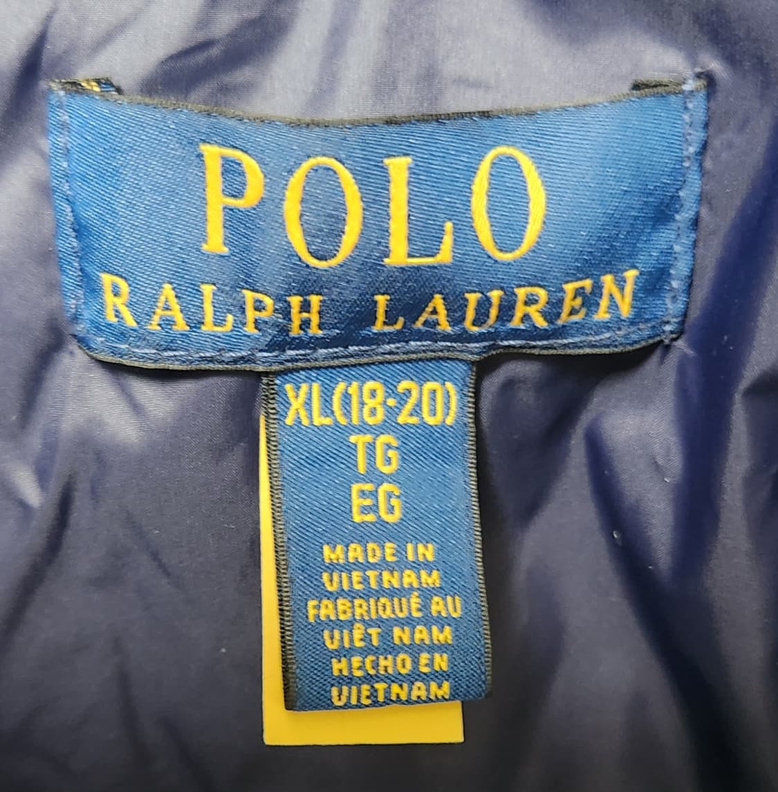 폴로랄프로렌 베어 타탄 체크 다운 패딩 자켓 (18-20) 95추천해요 상품이미지5