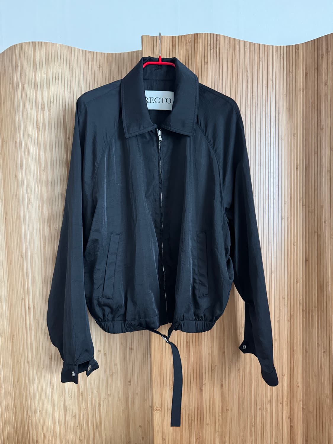 (새상품급) 렉토(RECTO) 23SS 나일론 볼링 점퍼 - XL사이즈 상품이미지6