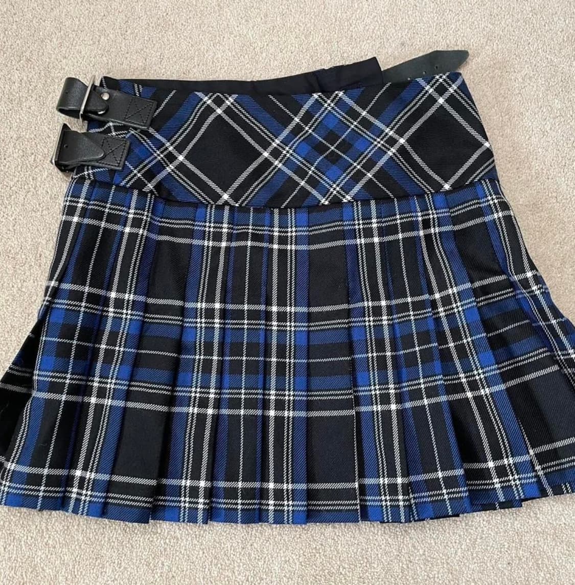 Le kilt 체크 플리츠 스커트 상품이미지2