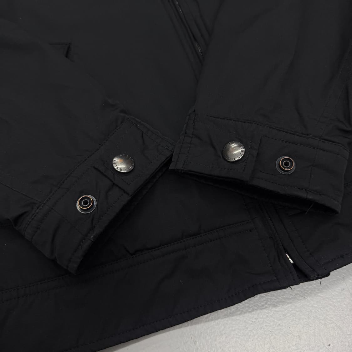 폴로 포니 폴리쉘 페리 점퍼 자켓 블랙 상품이미지4