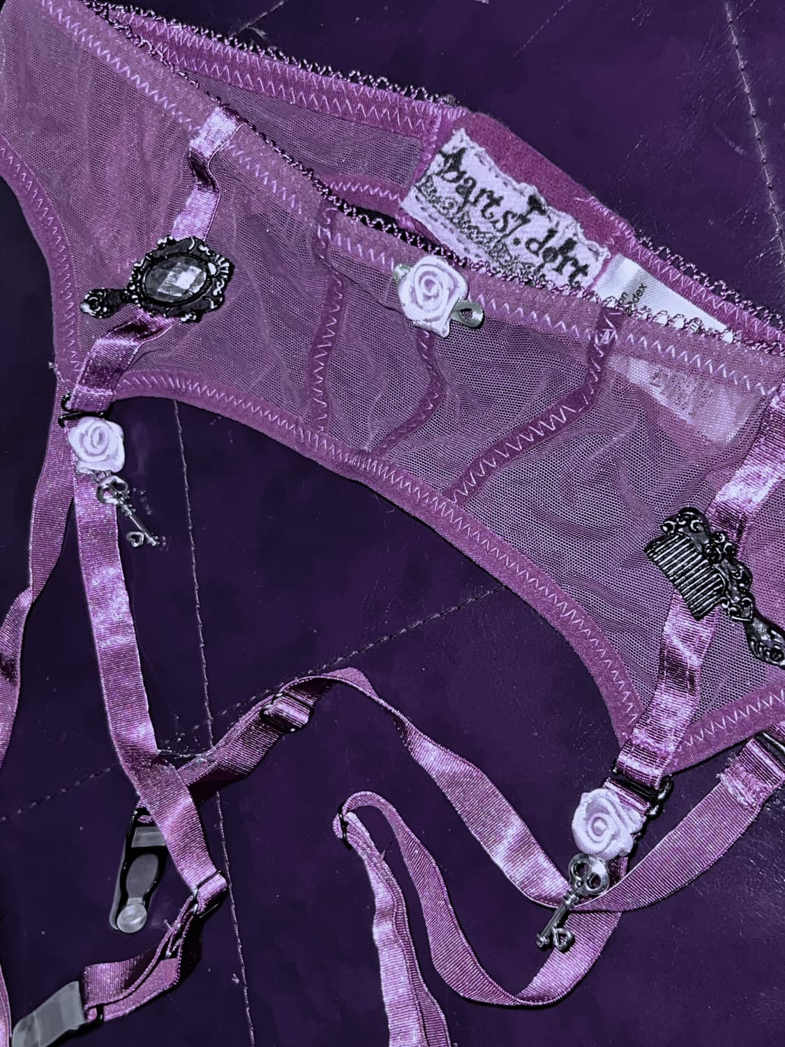 Vintage Rose 가터 벨트 상품이미지2