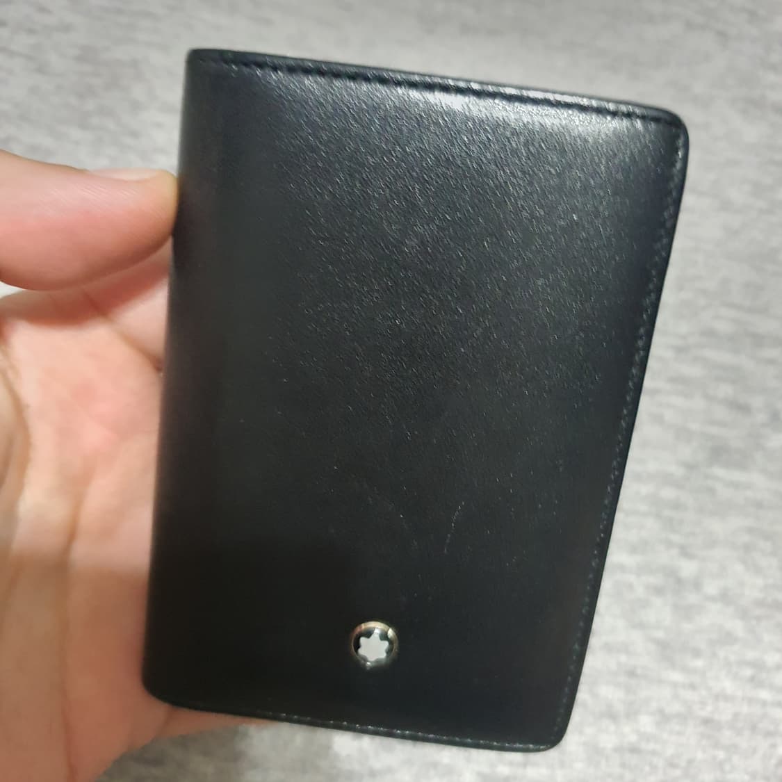 정품 몽블랑 블랙 카드지갑 상품이미지2