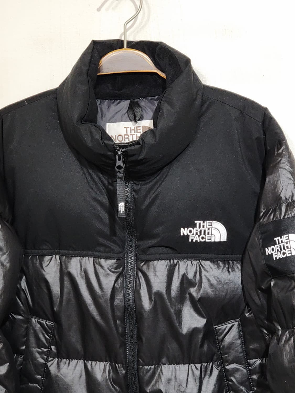 (L) 노스페이스 거위털 패딩점퍼 블랙 구스다운 자켓  상품이미지2