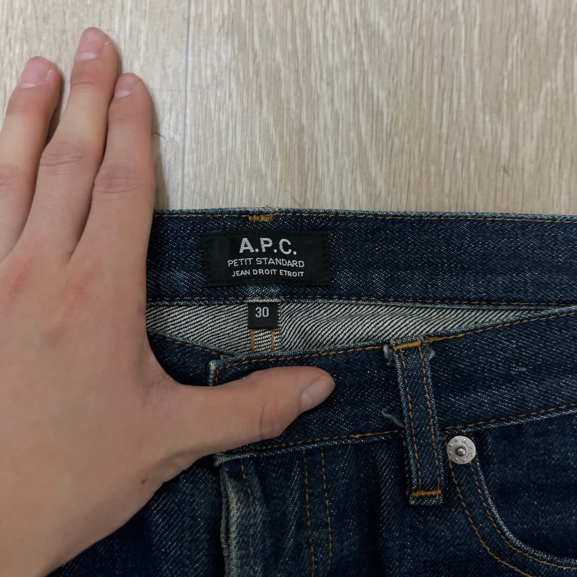 아페쎄 APC 쁘띠 스탠다드 청바지 30  상품이미지5