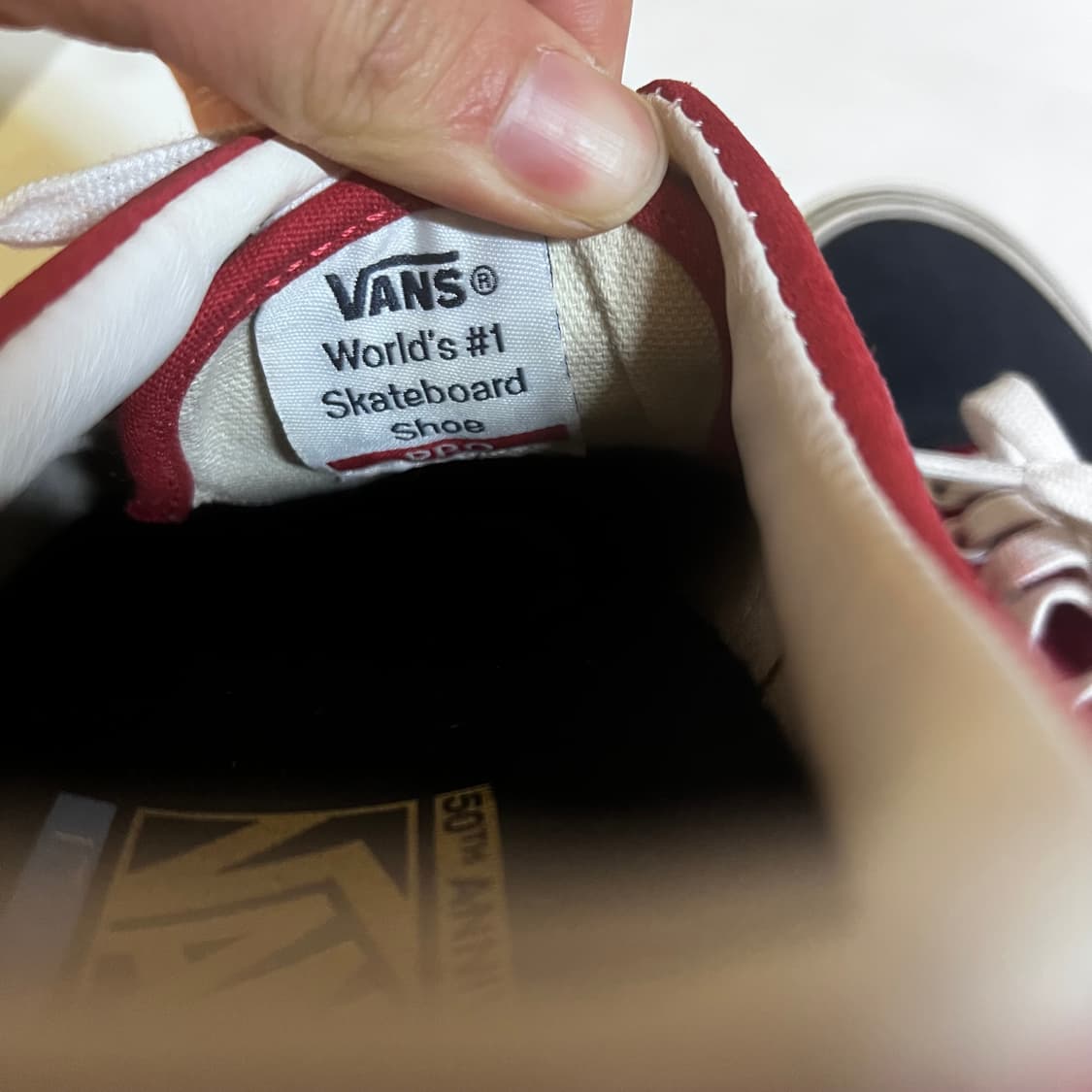 [260] 반스 에라 50주년 한정판 스케이트 보드화 상품이미지7