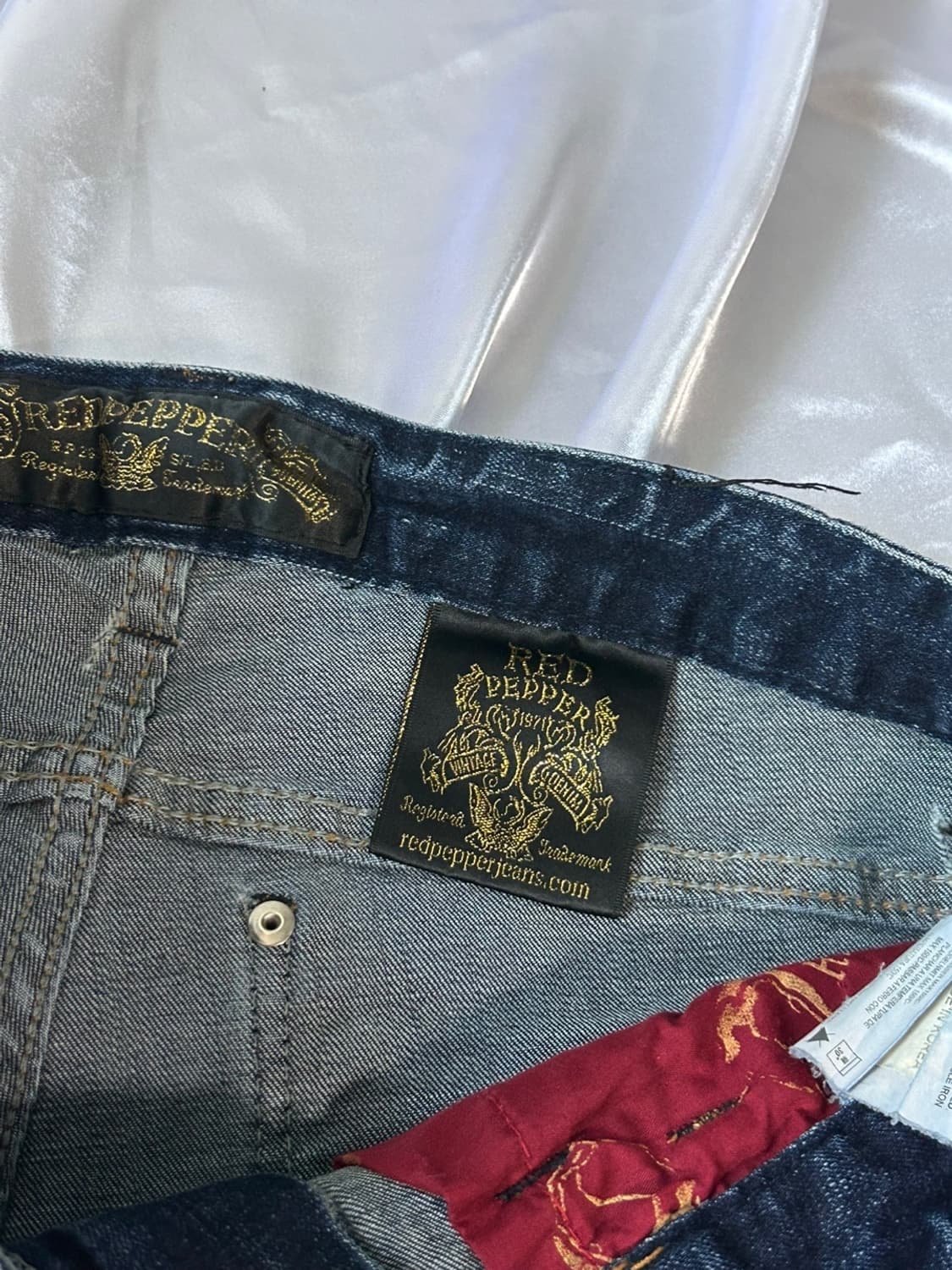 red pepper denim pants 상품이미지6