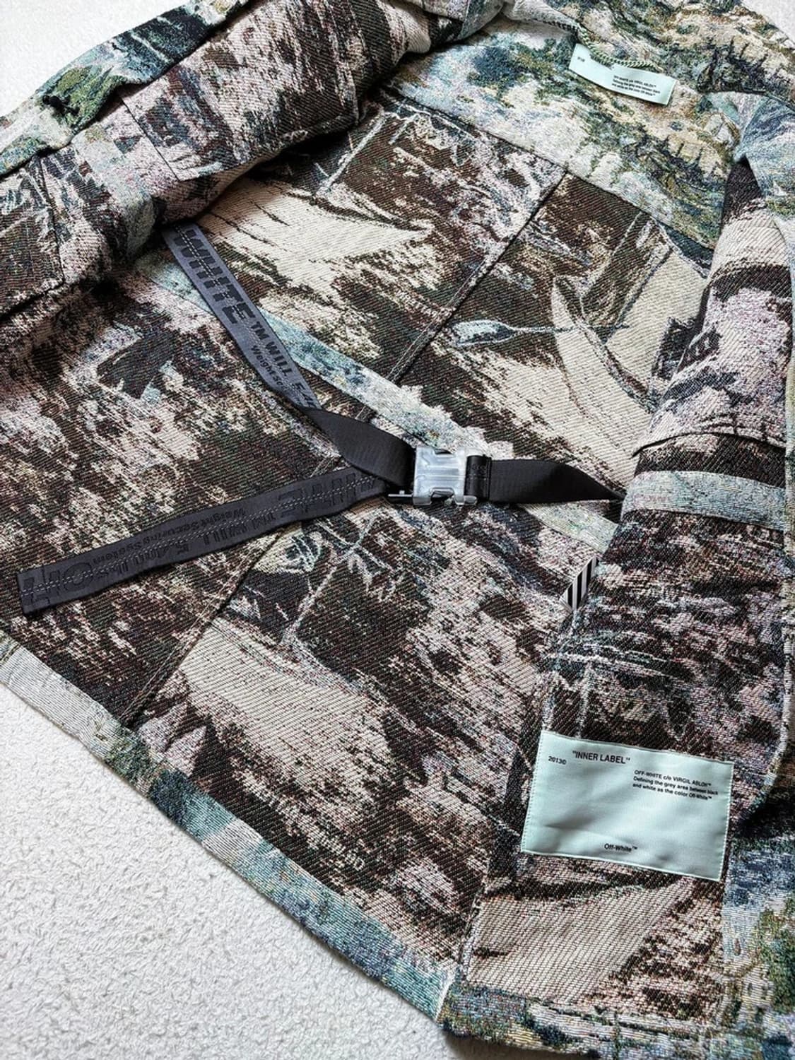 오프화이트 x 에두아르 마네 19ss 명화 자카드 파카 자켓 PN6554 상품이미지6