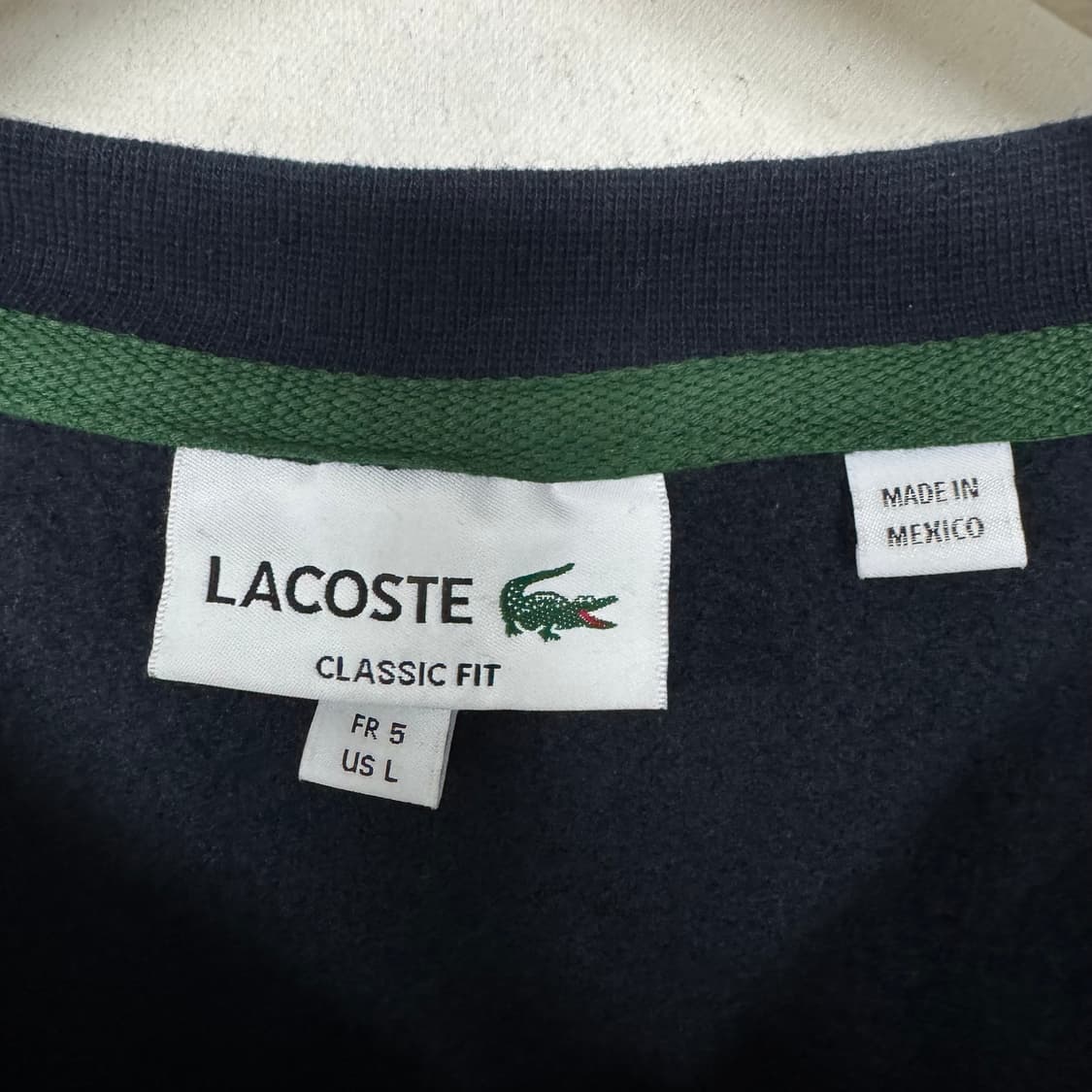 라코스테 로고 맨투맨 상품이미지3