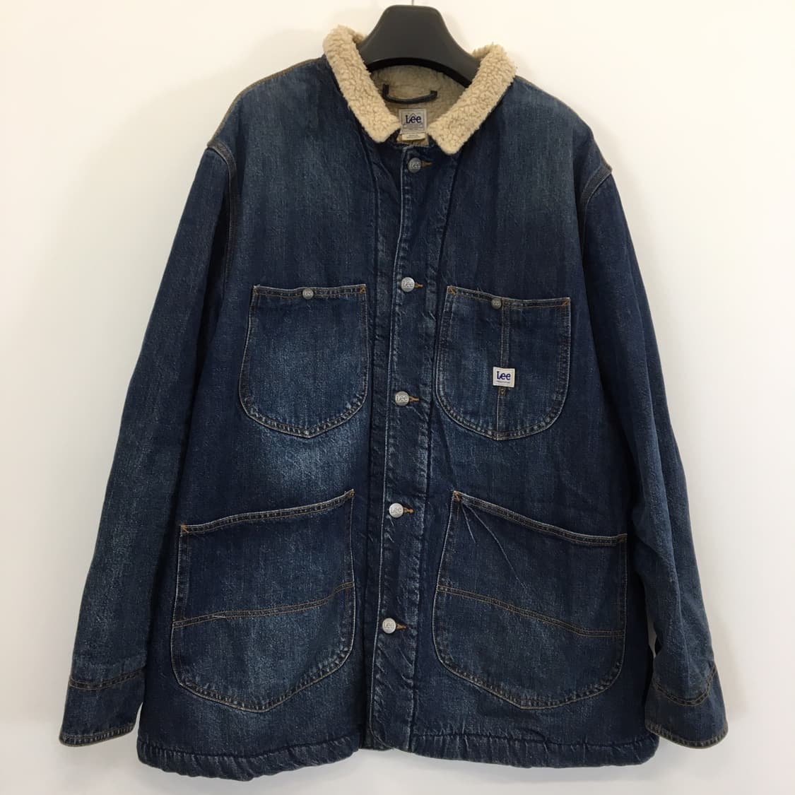 Lee 리 워크웨어 쉐르파 오버데님자켓 XXL  상품이미지1
