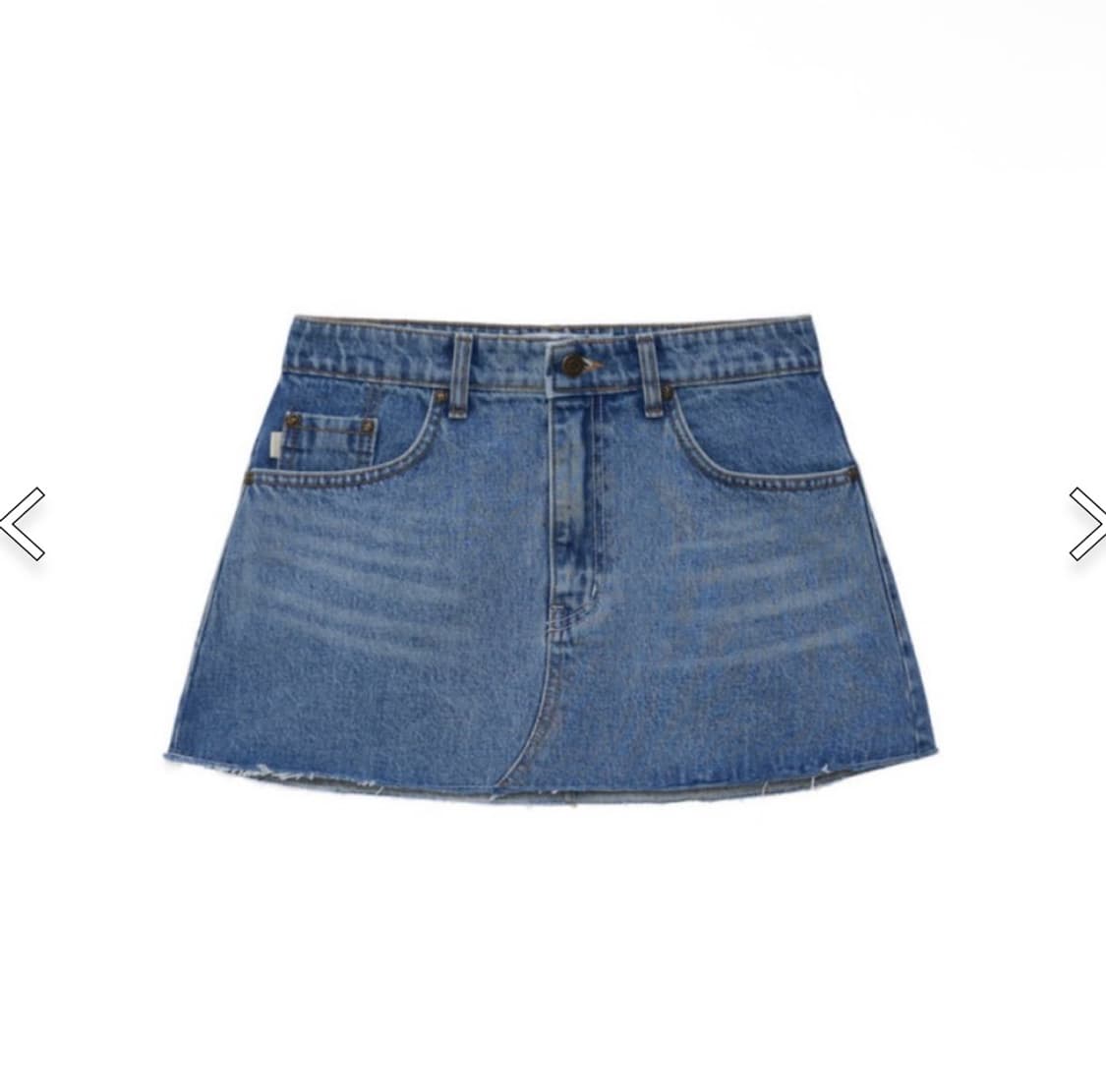 글로니 청치마 90’s denim skirt 상품이미지1