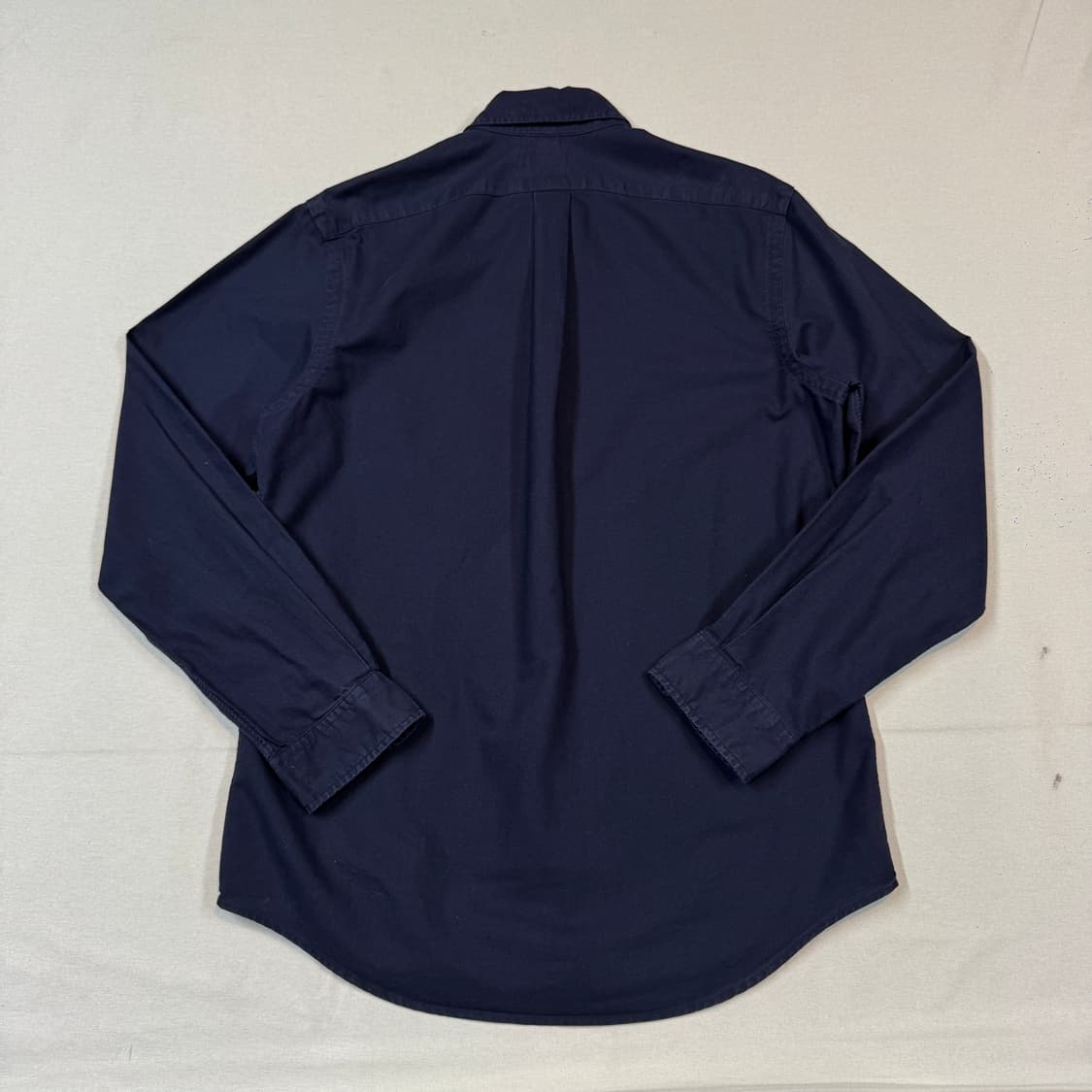 M) 폴로 랄프로렌 클래식핏 가먼트다이 옥스포드 셔츠 네이비 상품이미지6