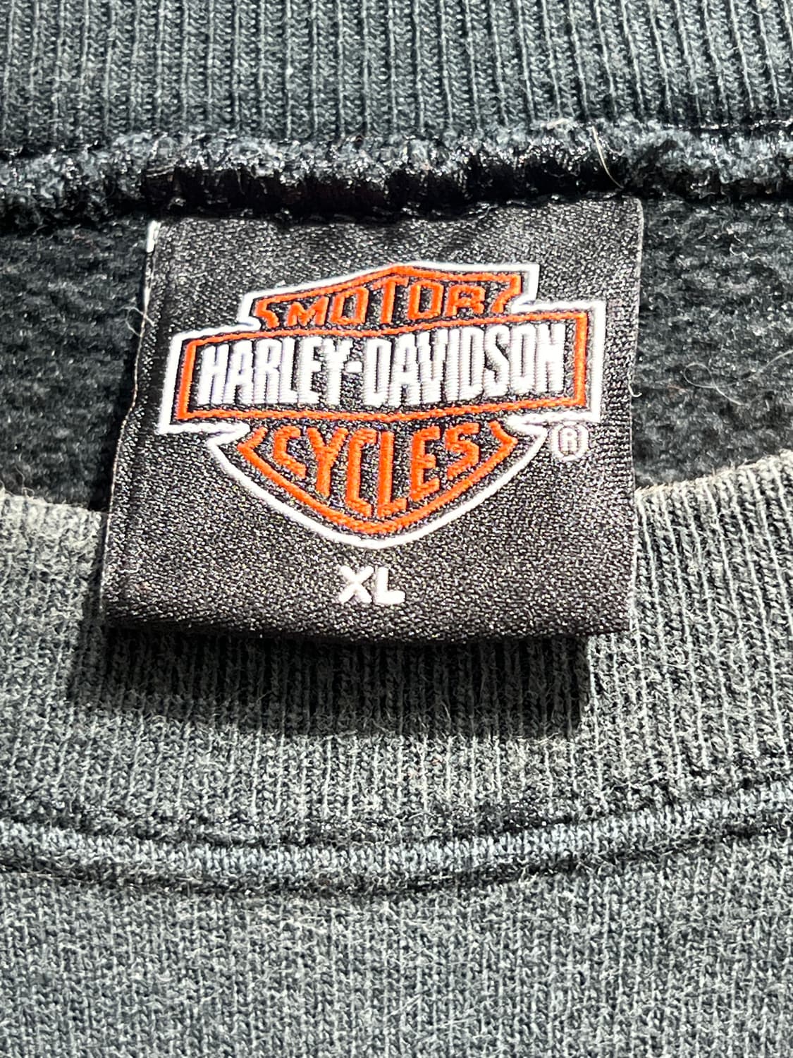 00‘s 할리데이비슨 기모 스웻셔츠 상품이미지5