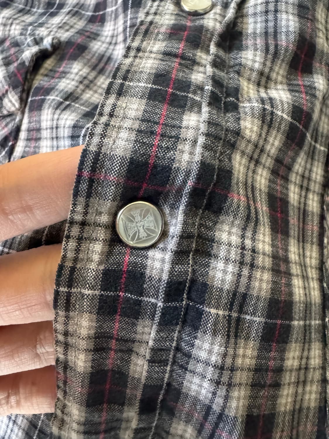 120$빈티지 웨스트 코스트 챠퍼스 플란넬 셔츠 XL 상품이미지5