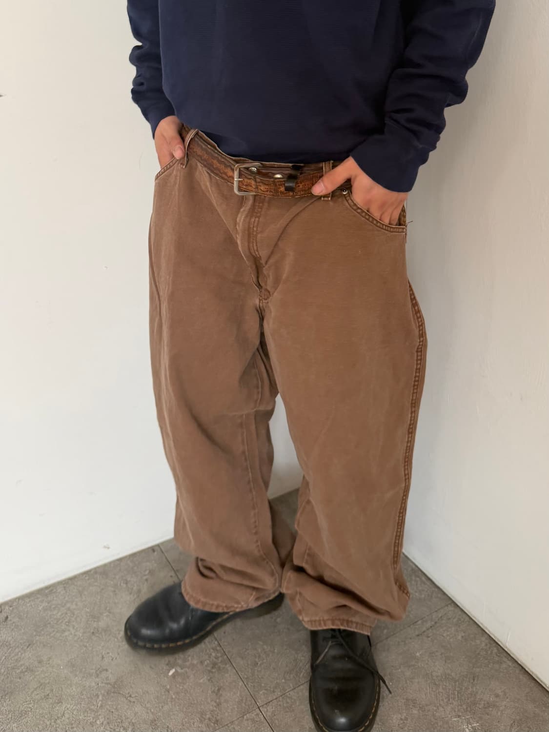 디키즈 카펜터 워크팬츠 브라운 상품이미지1