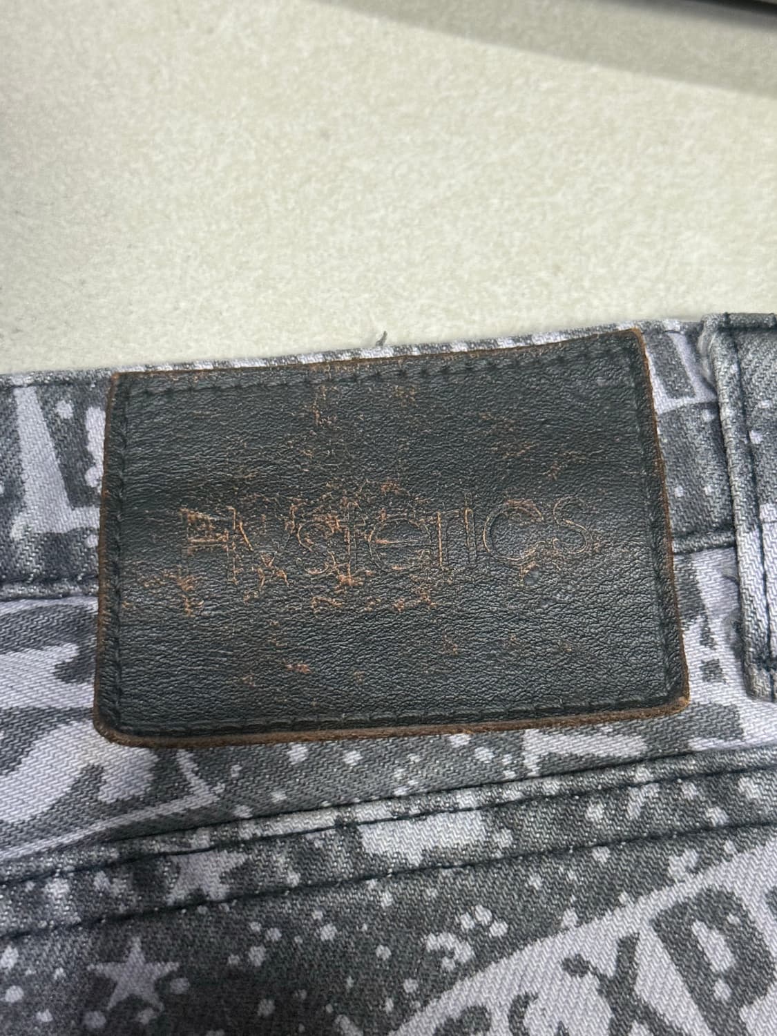 히스테릭 글래머 아카이브 sexpert 아이코닉 패턴 바지 상품이미지6