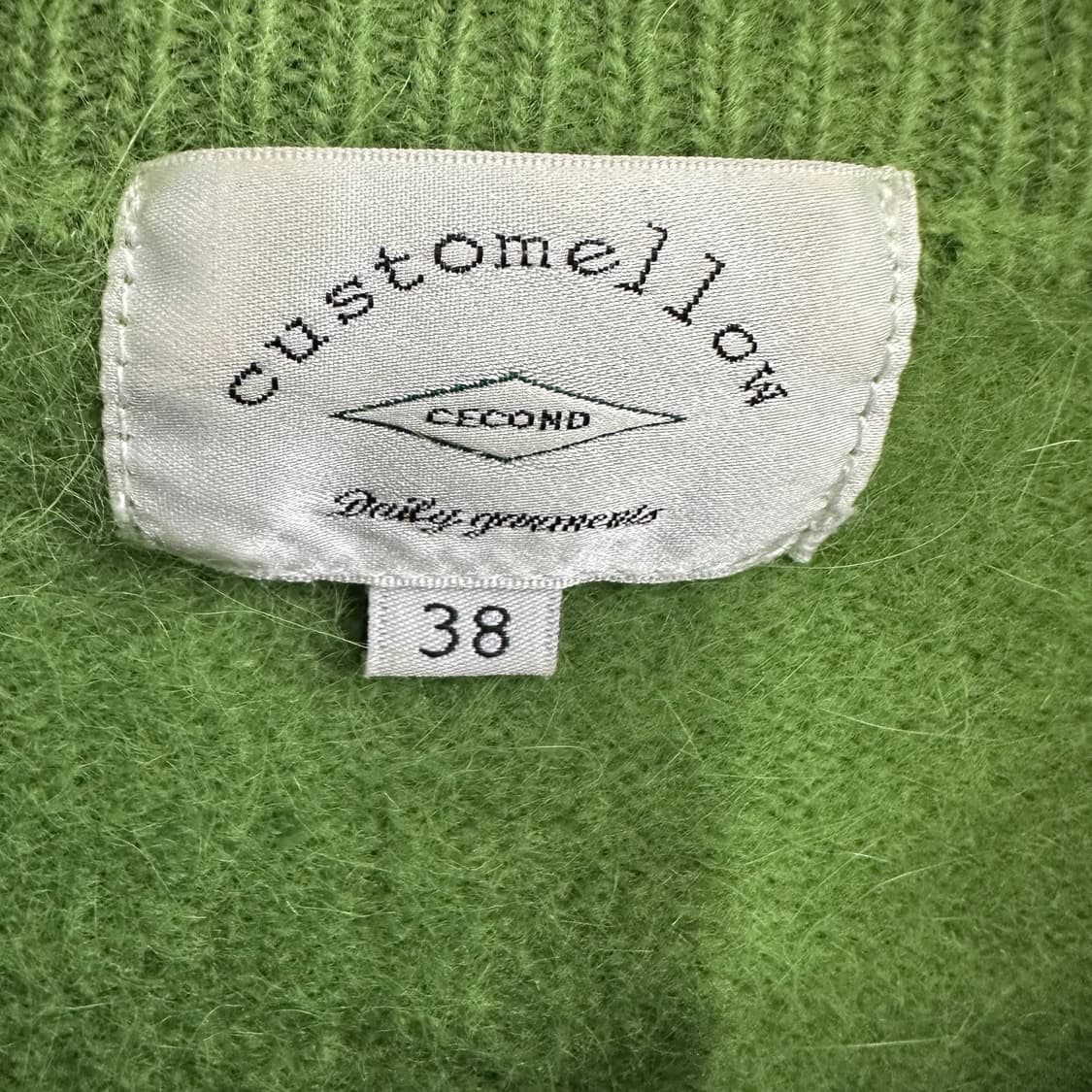 100 커스텀멜로우 여자 앙고라 울 니트 상품이미지3