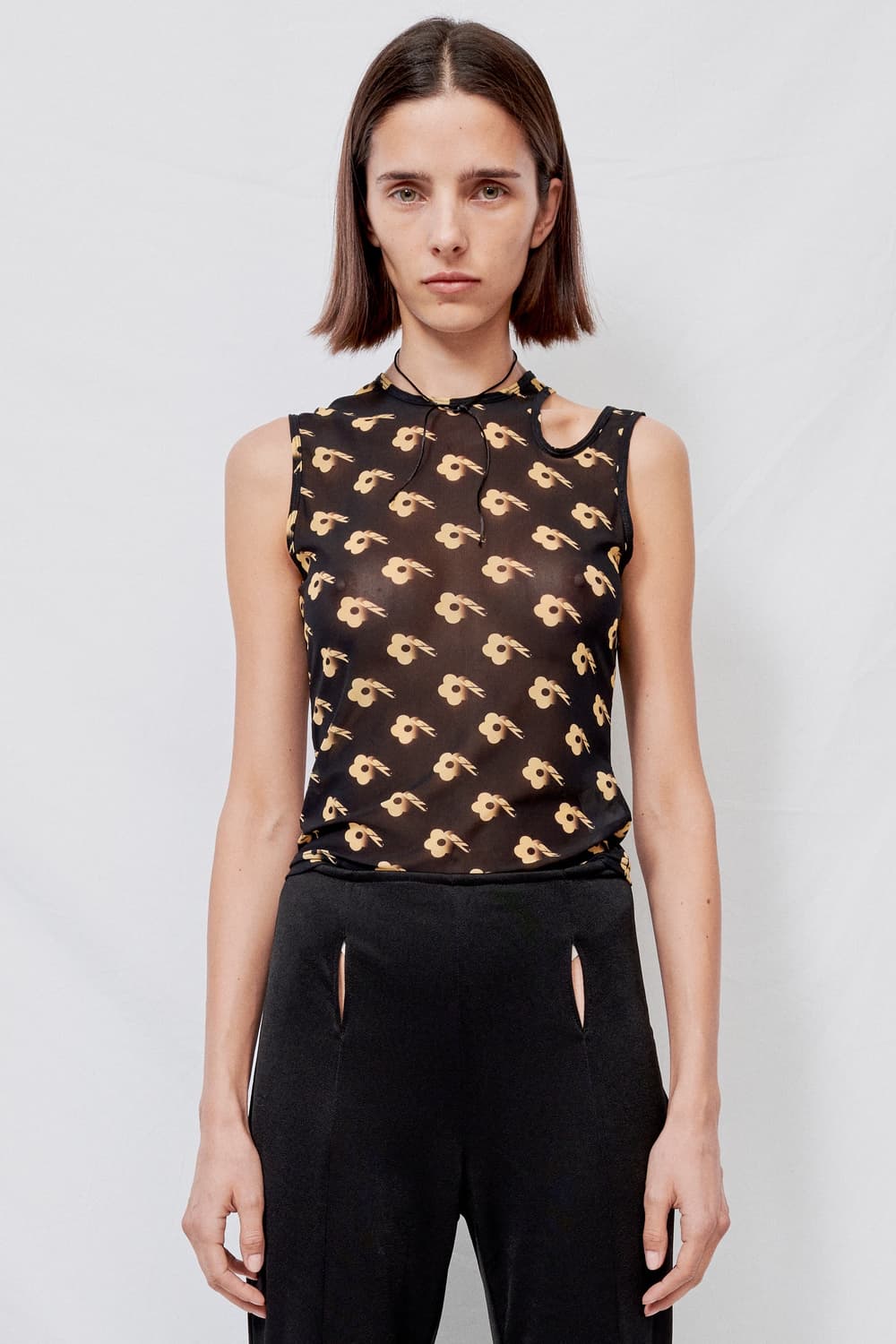 Sandy Liang corolla tank top 상품이미지4