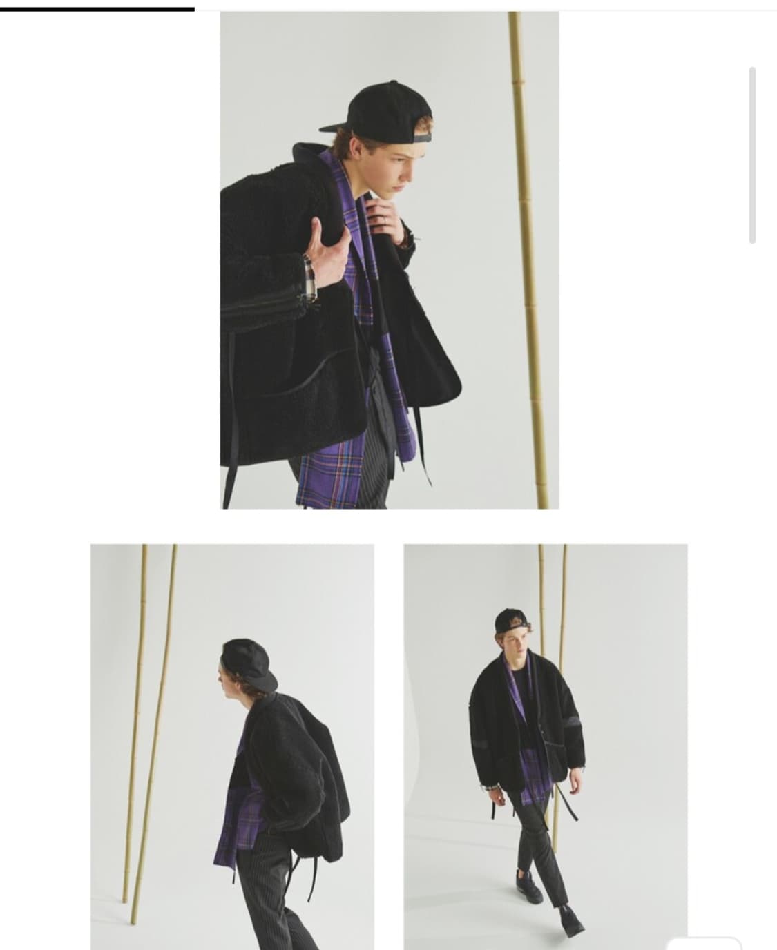 클래드뮤지엄 턱스 하오리 플리스 자켓 M 상품이미지3