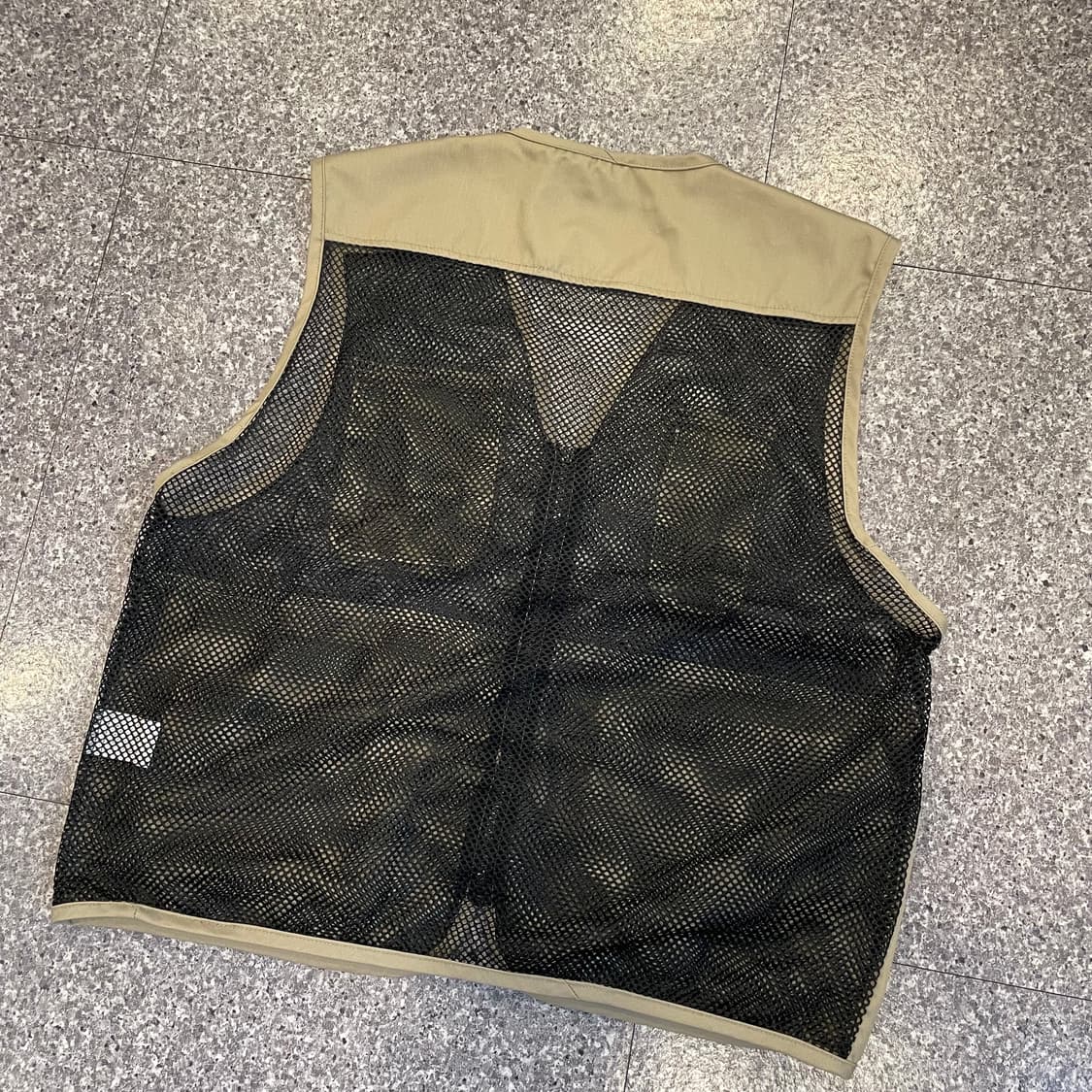 빈티지 매쉬 피싱 베스트 조끼 상품이미지6