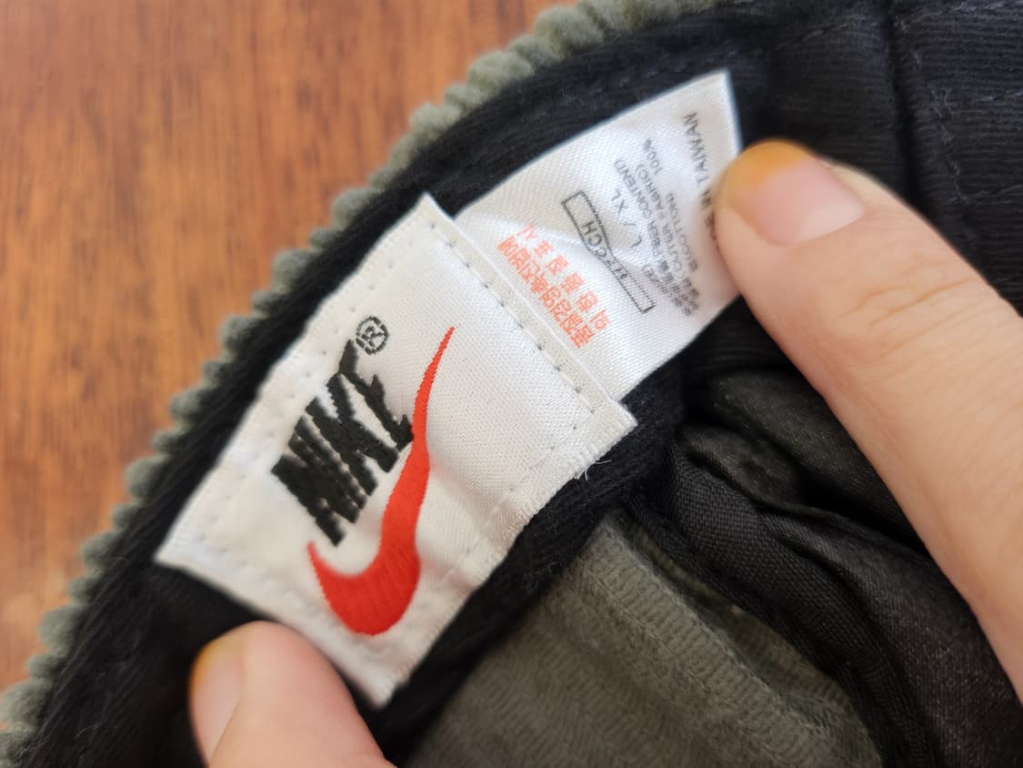 (텍만땐 새상품)올드 나이키 코듀로이 헌팅캡 L 상품이미지3