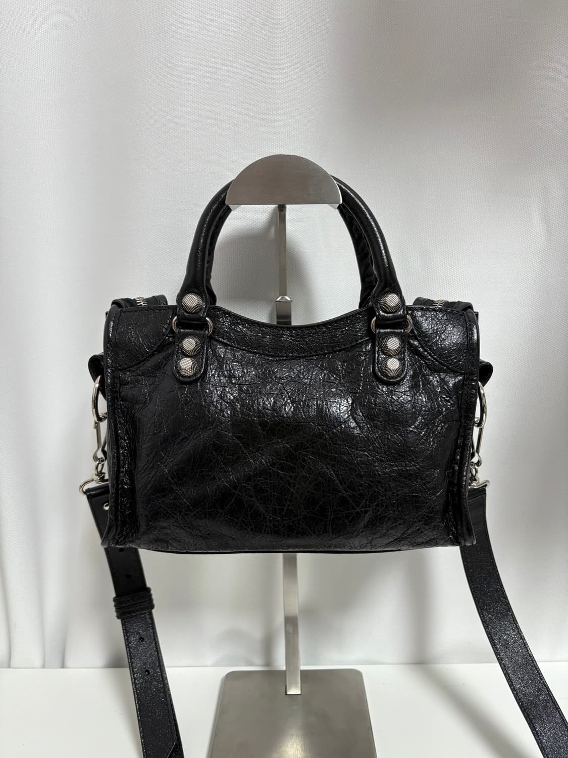 발렌시아가 자이언트 모터 미니 블랙 상품이미지3