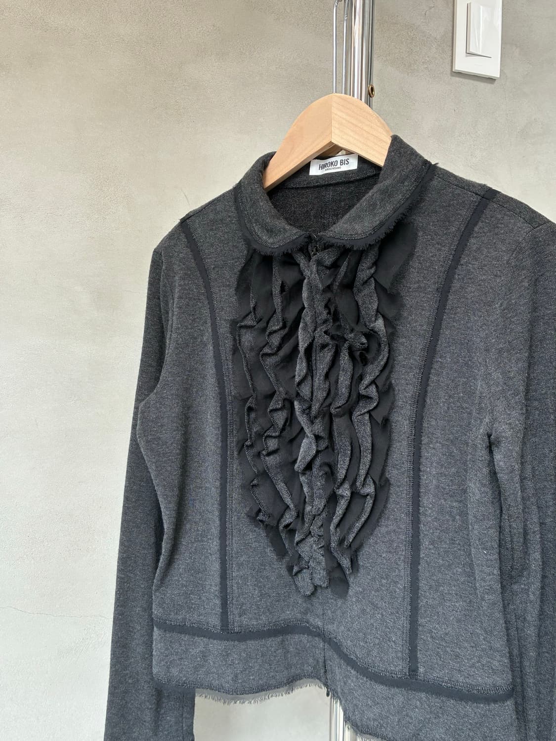 히로코 비스 프릴 집업 상품이미지2