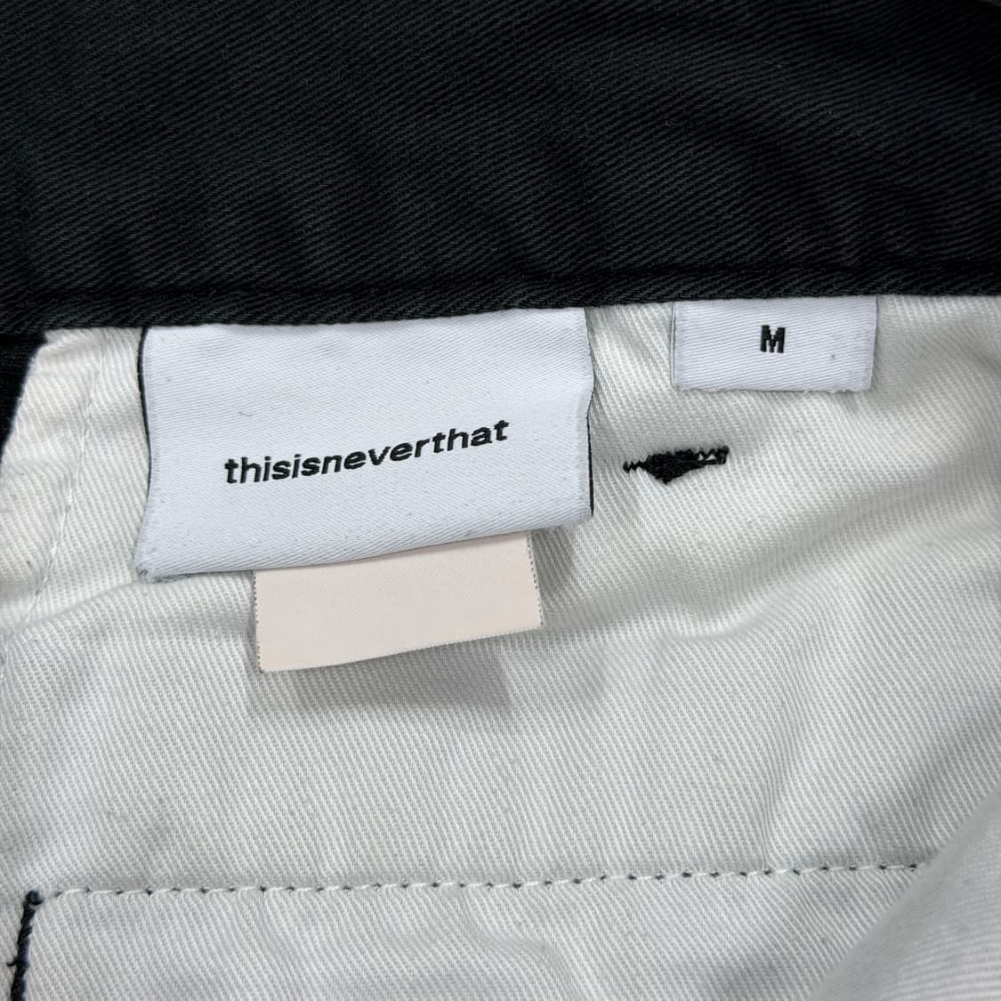 디스이즈네버댓 코튼 블랙 팬츠 바지 M 상품이미지3