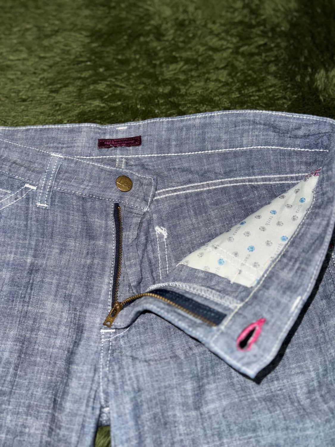 [M] LEE 리 MADE IN JAPAN EME 라인 샴브레이 워크팬츠 상품이미지3